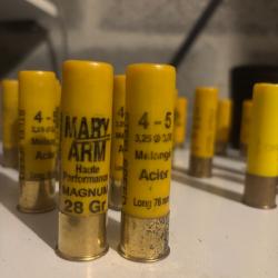 Lot cartouche acier cal 20