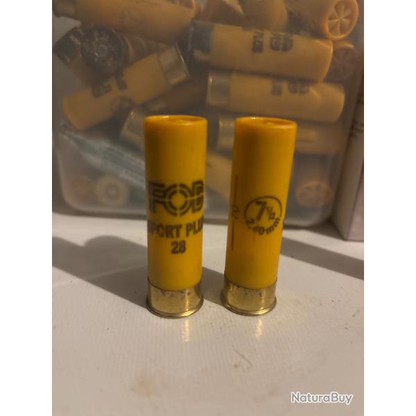 Cartouche calibre 20 trap