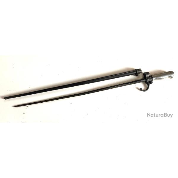 Titre : Ba�onnette Rosalie Lebel Mod�le 1886/15 - Poign�e Aluminium avec son Fourreau