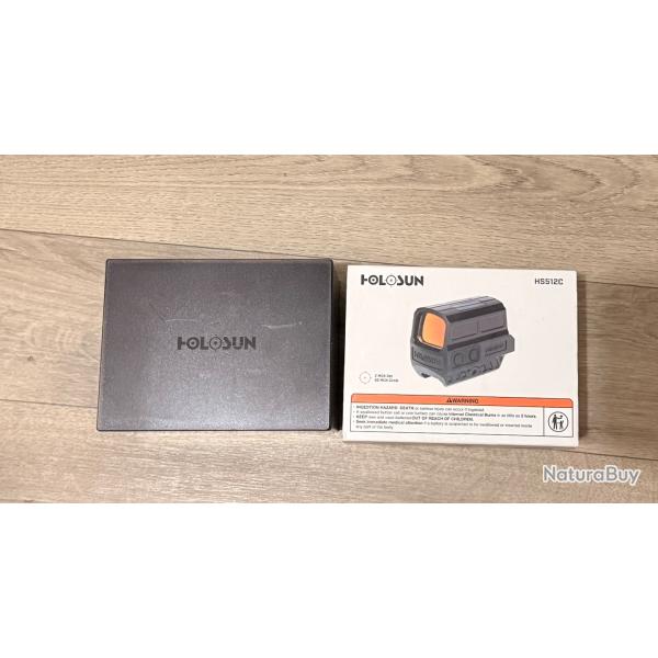 HOLOSUN HS512C - Viseur point rouge - Tr�s bon �tat - Avec bo�te d'origine