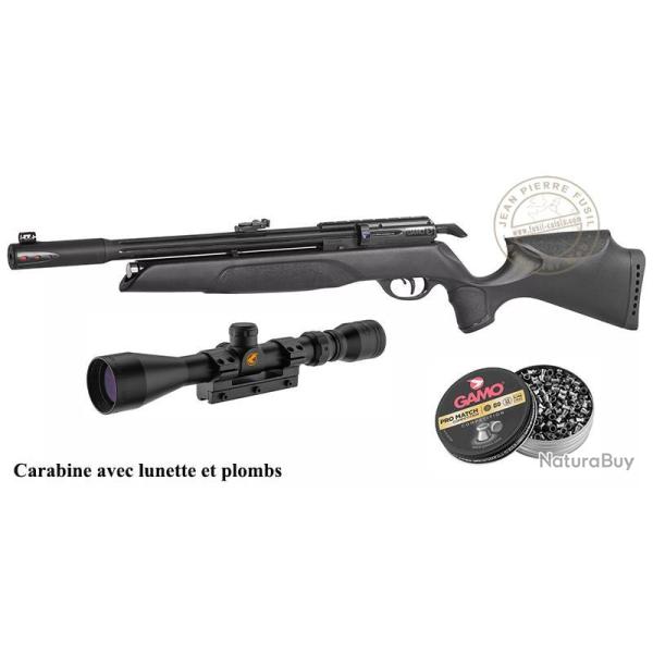 Carabine PCP GAMO Arrow 4,5 mm (19,9 joules) Combo