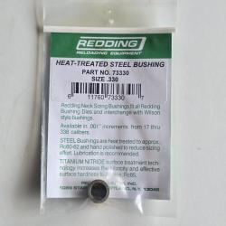 Redding - Bague de recalibrage de collet en acier - &Oslash; .330" - R&eacute;f. 73330