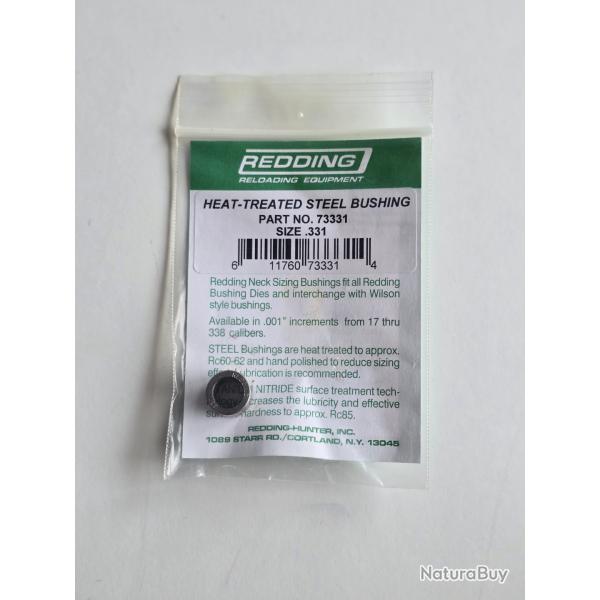 Redding - Bague de recalibrage de collet en acier - � .331" - R�f. 73331