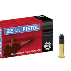 Munitions GECO .22 LR Pistol - Id&eacute;al Tir de Pr&eacute;cision 25m