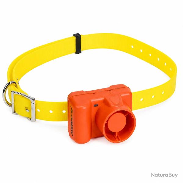 Collier de dressage Prohunt Beeper orange - 2 modes