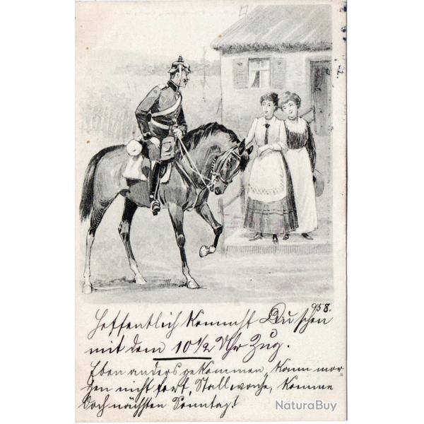 Carte postale ancienne illustr�e de 1907 -N�8979