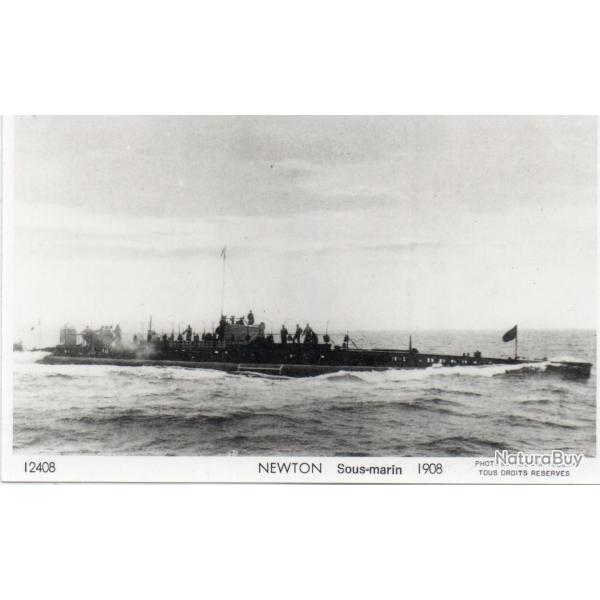 Carte postale sous-marin Newton 1908 -N�8984