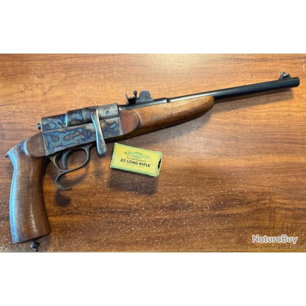 Superbe pistolet Buffalo mod 31, cal .22lr Manufacture Fran�aise d'armes et cycles de Saint Etienne