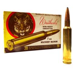 Balles Weatherby cal. 7mm Weatherby Magnum