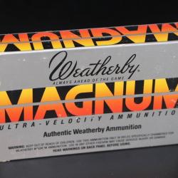 Balles Weatherby Ultra-Velocity cal. 7mm Weatherby Magnum 139 gr