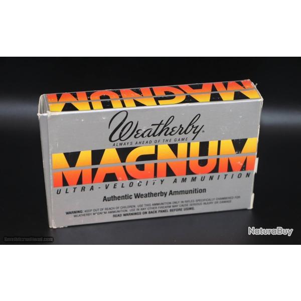 Balles Weatherby Ultra-Velocity cal. 7mm Weatherby Magnum 139 gr