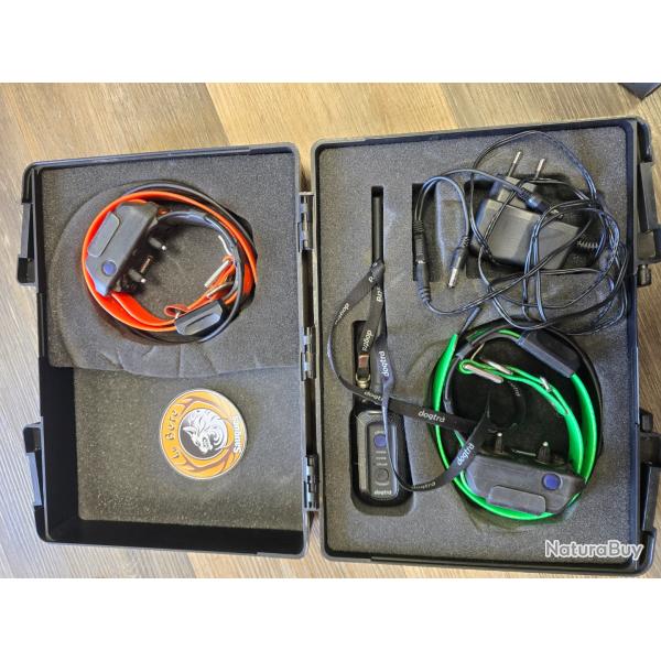 Dogtra patfinder 1 : pack receteur avec 2 colliers en malette