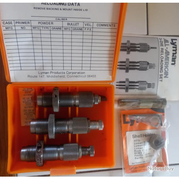 Outils de rechargement LYMAN 45ACP (RN & SWC)