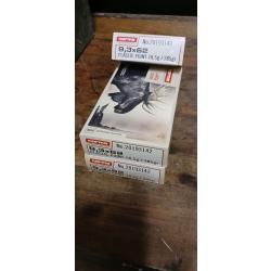 Cartouches NORMA PLASTIC POINT  9,3x62 18,5g / 285gr
