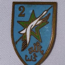 Insigne de la 2&egrave;me Division d'Infanterie Marocaine 1939-40 WW2