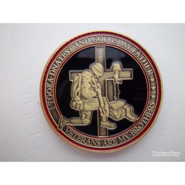 neuve ! m�daille militaire v�t�ran respect gratitude collection