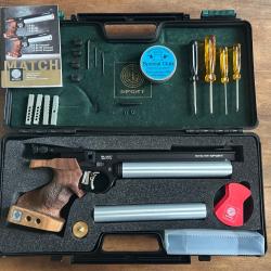 STEYR LP50 Black Silver 4,5 mm 2 Chargeurs  5 coups 1 monocoup + 1 tir &agrave; sec + Mallette accessoires