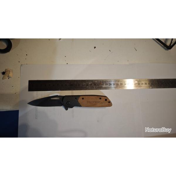 Couteau pliant Browning
