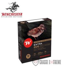 10 Cartouches WINCHESTER Extra Duo B&eacute;casse 35gr Cal 12/70 P8 + P9,5