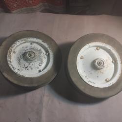 Roues de tondeuse / remorque / motoculteur ect.. Wolf / Roque et Lecoeur ect..