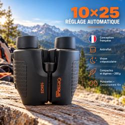 Nouveau | Optique-Pro - Jumelles &agrave; focale Fixe 10x25