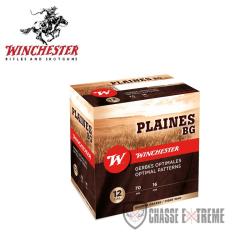 25 Cartouches WINCHESTER Plaines BG 36g Cal 12/70 P6