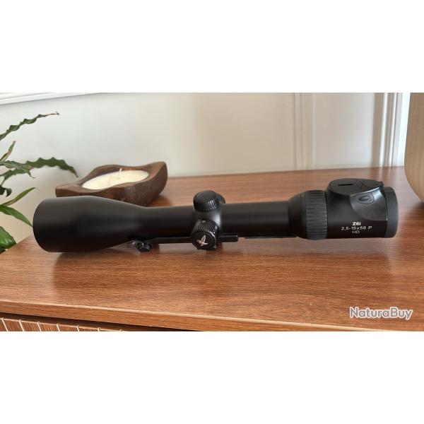 Lunette Z6i 2,5-15x56 avec rail (R�ticule: 4A-I)