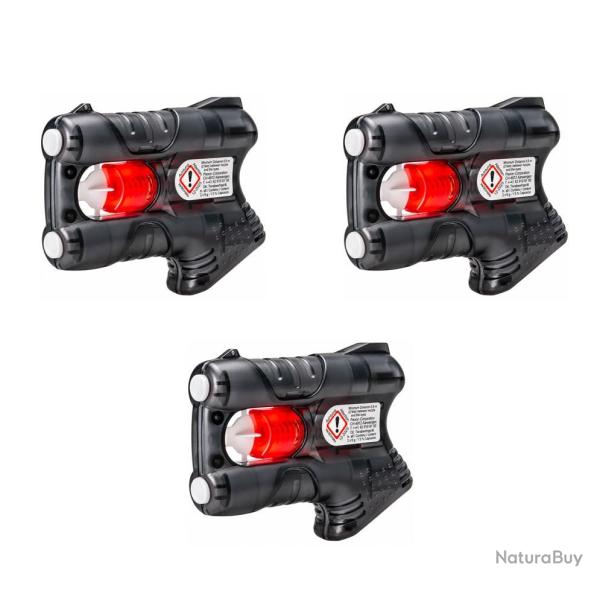 Pack de 3 Piexon Guardian Angel IV : projecteurs OC pyrotechniques