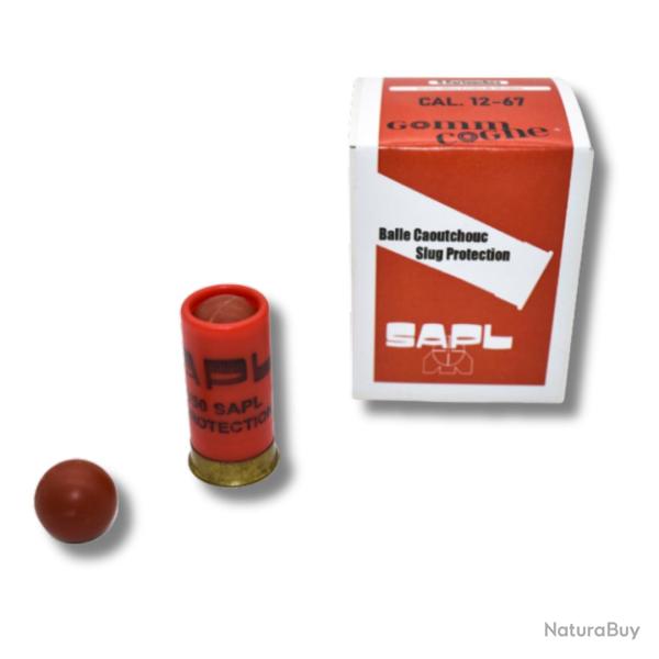 BOITE DE CARTOUCHES GOMME-COGNE 12/67 X5 - SAPL NEUF U ROUGE