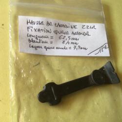 VENDU PAR LE-CUIRASSIER N&deg; 155 HAUSSE DE CARABINE 22 LR FIXATION PAR QUEUE D'ARRONDE