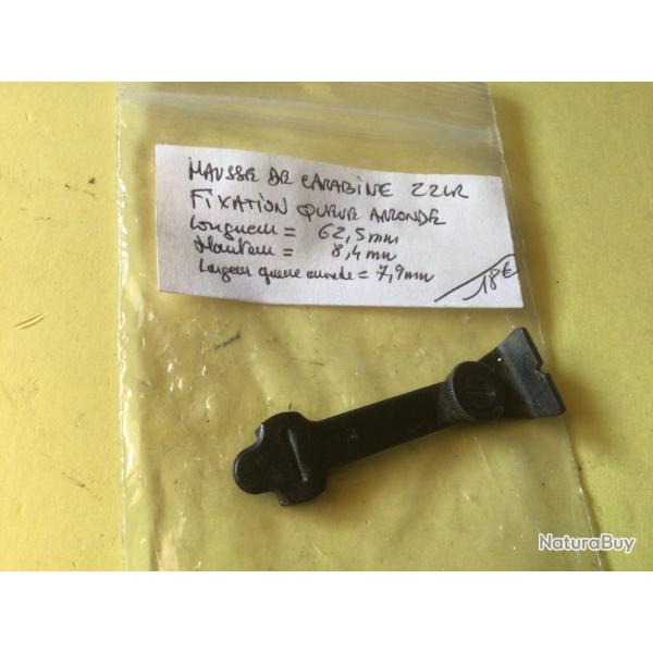 VENDU PAR LE-CUIRASSIER N� 155 HAUSSE DE CARABINE 22 LR FIXATION PAR QUEUE D'ARRONDE