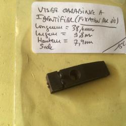 VENDU PAR LE-CUIRASSIER N&deg; 36 HAUSSE DE CARABINE FIXATION PAR VIS