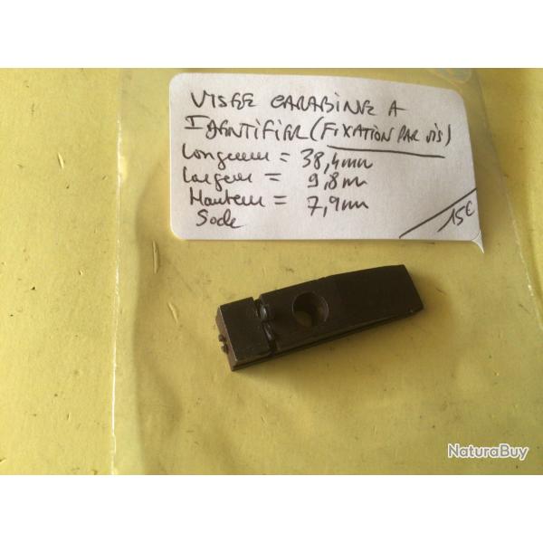 VENDU PAR LE-CUIRASSIER N� 36 HAUSSE DE CARABINE FIXATION PAR VIS