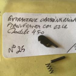 VENDU PAR LE-CUIRASSIER N&deg; 25 EXTRACTEUR COMPLET CARABINE REINA MOD&Egrave;LE 450 22 LR
