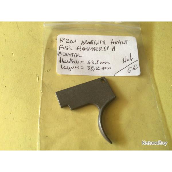 VENDU PAR LE-CUIRASSIER N�201 DETENTE AVANT BRUTE A AJUSTER FUSIL HAMMERLESS CAL 12/16