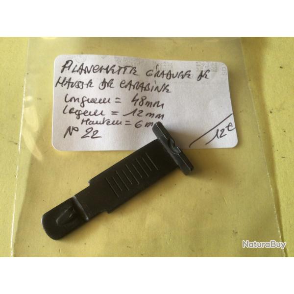 VENDU PAR LE-CUIRASSIER N� 22 PLANCHETTE DE HAUSSE DE CARABINE 22 LR