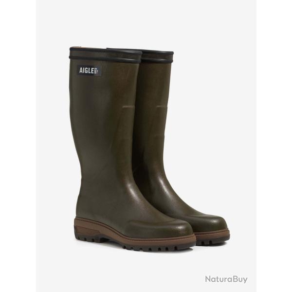 AIGLE BOTTE PARCOURS 3.0 ENDURANCE VERT OLIVE POINTURE 45