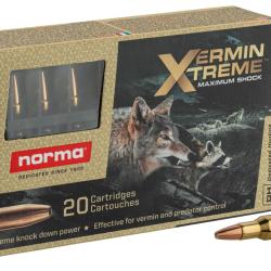 Cartouches Norma Varmint Xtreme .222 Rem. 55 gr