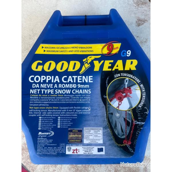 1� sans r�serve Cha�ne neige goodyear