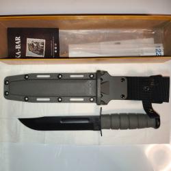 KA-BAR 1211 (full-size black fighting/utility knife)