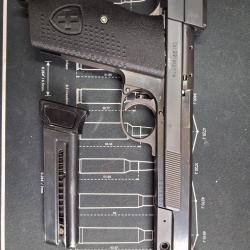 Pistolet 22lr hammerli 208 international