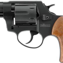 R&eacute;volver &agrave; blanc Rohm RG 89 calibre 9 mm noir