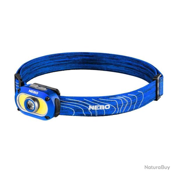 Nebo Mycro 550 - lampe frontale et de casquette 550 lm - Bleu