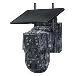 Cam&eacute;ra de Chasse RoG V360 Solaire 4G Motoris&eacute;e Zoom Optique 15x Vision Nocturne