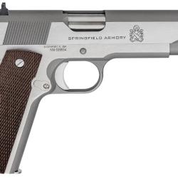 Pistolet SPRINGFIELD Armory 1911 Mil-Spec Inox 5" cal.45 ACP