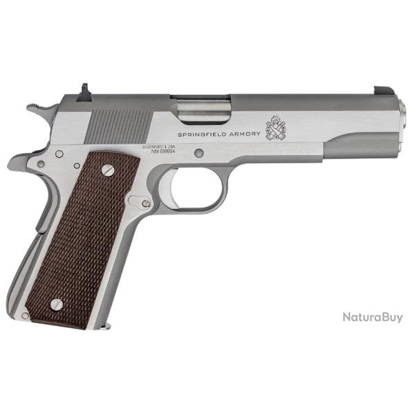 Pistolet SPRINGFIELD Armory 1911 Mil-Spec Inox 5" cal.45 ACP
