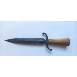 Dague de chasse ancienne XIXe si&egrave;cle