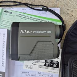 A saisir ! T&eacute;l&eacute;m&egrave;tre Nikon Prostaff 1000 neuf