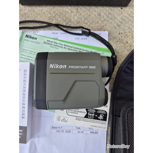 A saisir ! T�l�m�tre Nikon Prostaff 1000 neuf