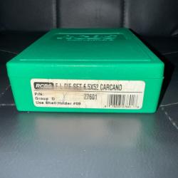 OUTILS DE RECHARGEMENT RCBS  CALIBRE 6.5 X 52 CARCANO